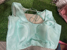 Load image into Gallery viewer, Sea green Blouse - SLEEVELESS
