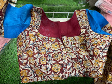 Load image into Gallery viewer, Kalamkari full sleeve blouse - silk
