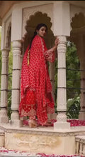 Load and play video in Gallery viewer, Festive Edit - Red Rayon Heavy work Anarkali suit set

