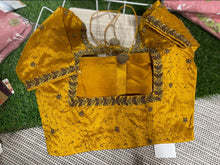 Load image into Gallery viewer, Work Blouse - Yellow and Gold
