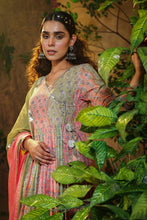 Load image into Gallery viewer, Mul Cotton Long Gown - Angrakha Style
